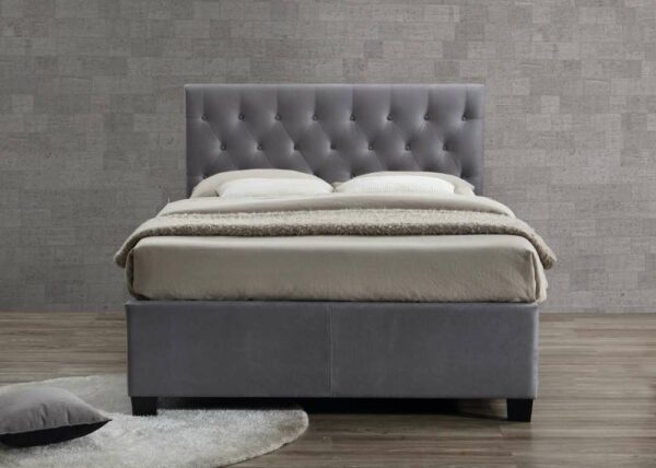 Washington King Bed | Grey