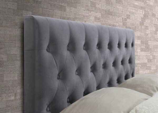 Washington King Bed | Grey