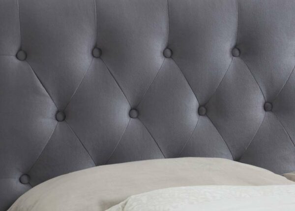 Washington King Bed | Grey