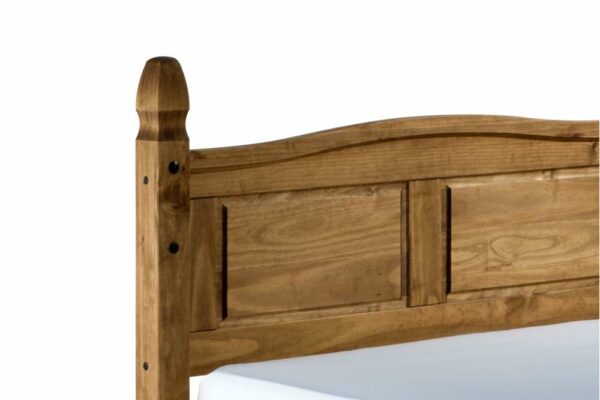 Hallglen Low End Double Bed | Pine