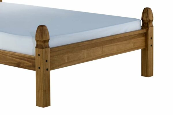 Hallglen Low End Single Bed | Pine