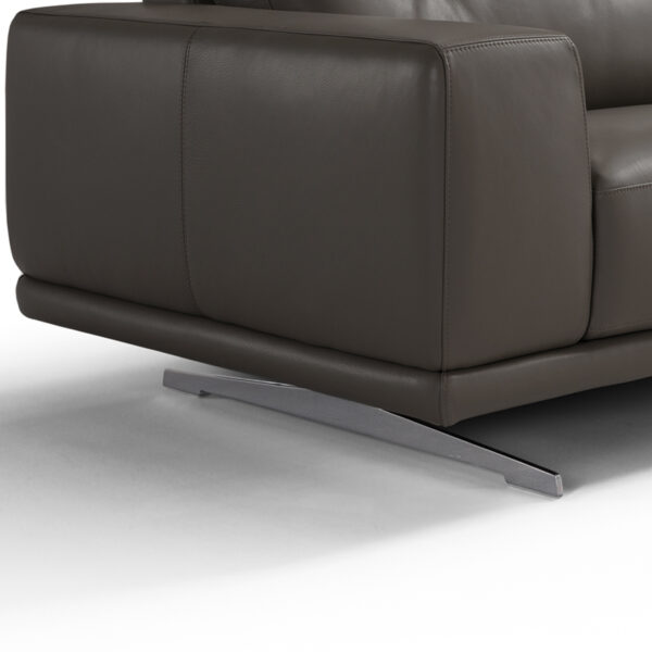 Altamura Italian Leather 3 Seat Sofa | Taupe