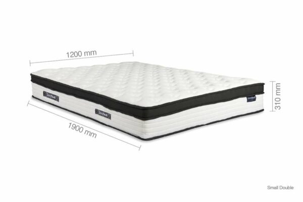 Cloud Small Double Mattress | White