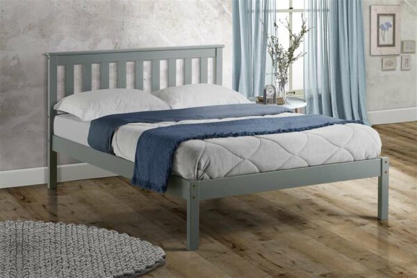 Hurlford Small Double Bed | Grey