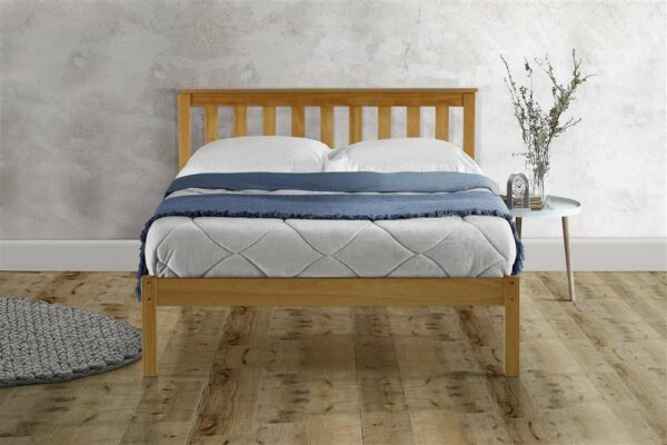 Hurlford Double Bed | Pine