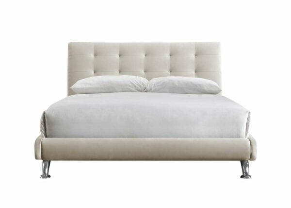 Cream Montrose Double Bed | Warm Stone
