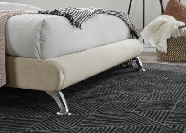 Cream Montrose Double Bed | Warm Stone