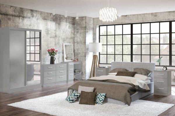 Bali 5 Drawer Chest | Grey