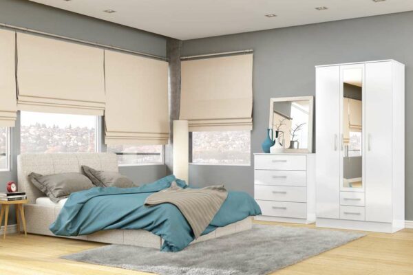 Bali 6 Drawer Chest | White
