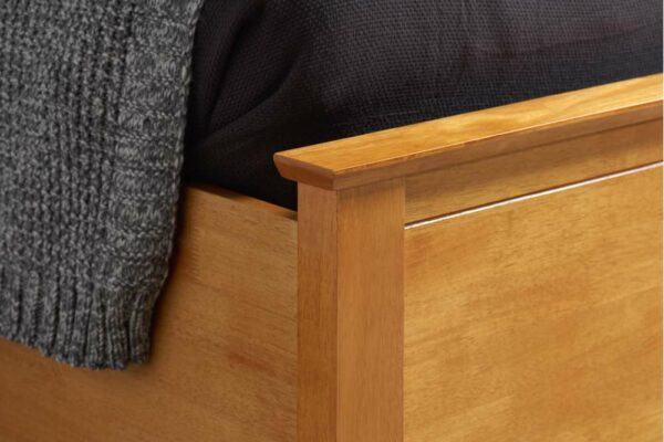 Denbeigh King Ottoman Bed | Oak