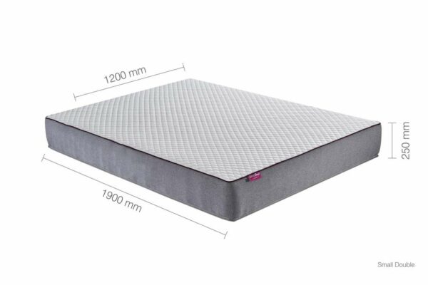 Paradise Small Double Mattress | White