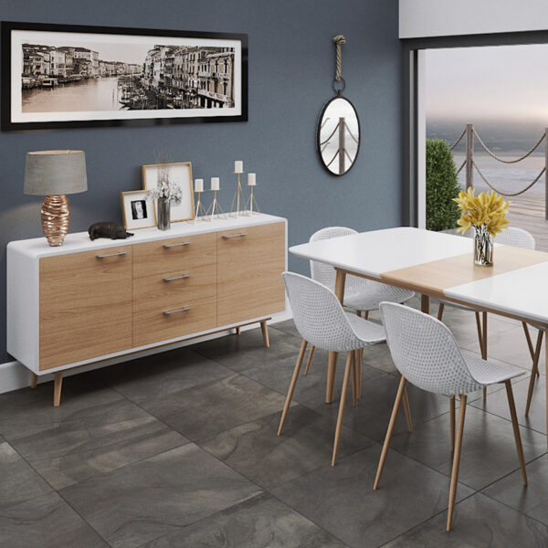Collab TV Cabinet | White