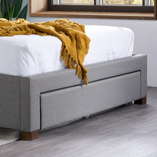 Cleator King Bed | Grey