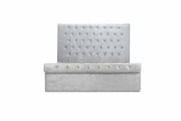 Crewe King Ottoman Bed | Grey