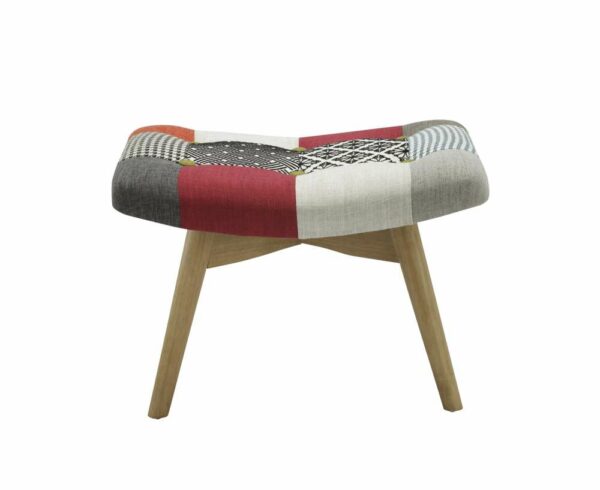 Sloane Footstool | Multi-coloured
