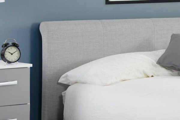 Ealing King Bed | Grey