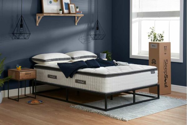 Bliss Small Double Mattress | White