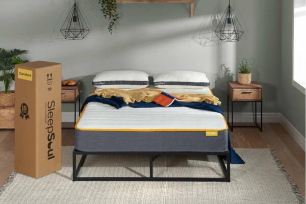 Comfort Double Mattress | White
