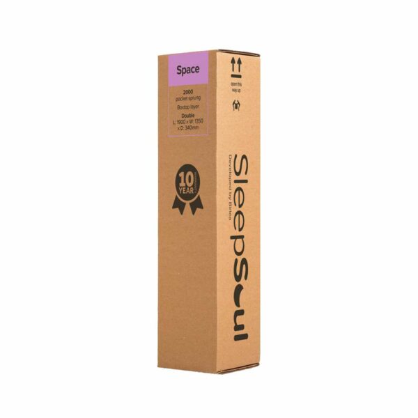 Space King Mattress | White