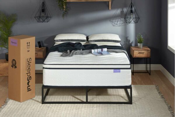Space Single Mattress | White