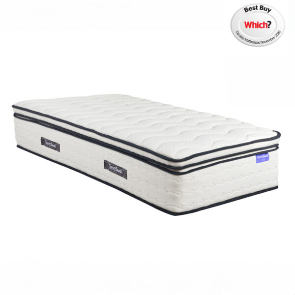 Space Single Mattress | White
