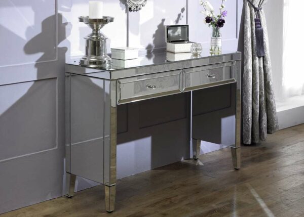 Rugeley 2 Drawer Console Table | Mirrored