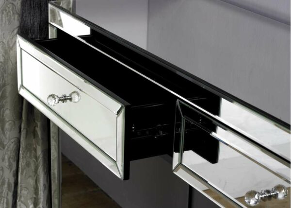 Rugeley 2 Drawer Console Table | Mirrored