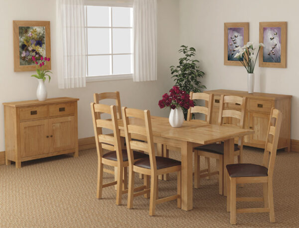 Belmont 2 Drawer 4 Basket Unit | Oak