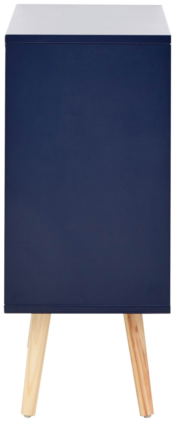 Blue Kathmandu 2 Over 2 Chest Of Drawers | Nightshadow | Self Assembly