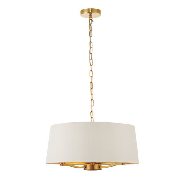 Harvey 1 Pendant Light | Brushed Gold