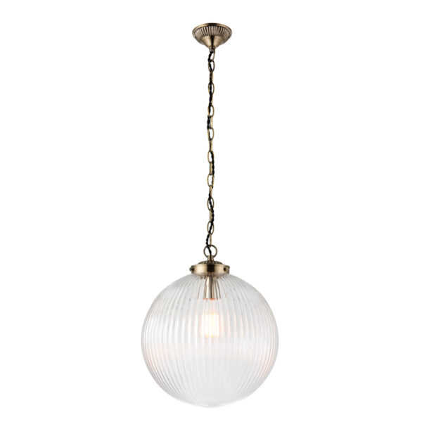 Brydon Pendant Light Clear Glass 600-1000mm