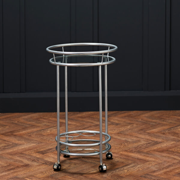 Collins Drinks Trolley | Silver