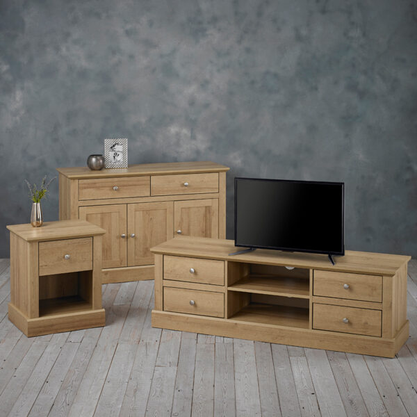 Latimer 2 Door Wardrobe | Oak Finish