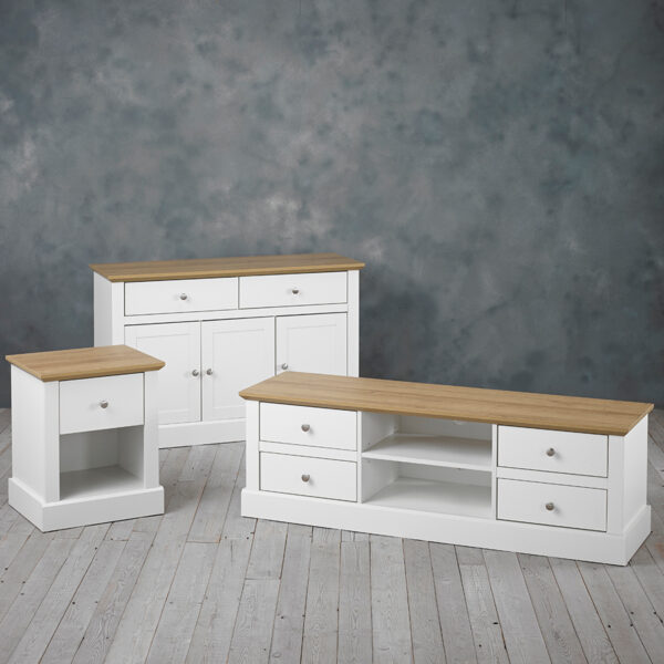 Latimer 2 Door Wardrobe | White