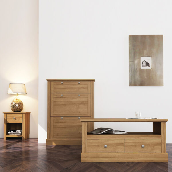 Latimer 2 Door Wardrobe | Oak Finish