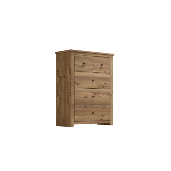 Heathrow 3+2 Chest | Pine | Self Assembly