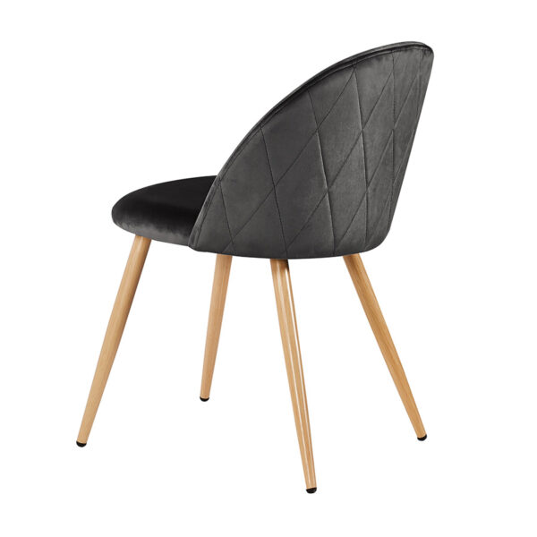 Finchley Pair of Dining Chairs | Grey