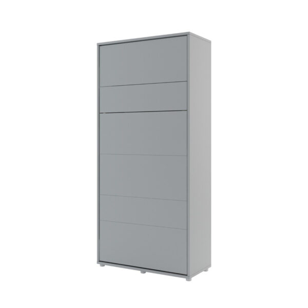 Vertical Wall Bed Concept 90cm | Grey Matt
