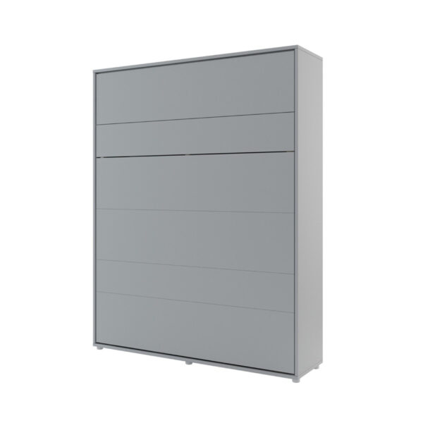 Vertical Wall Bed Concept 180cm | Grey Matt
