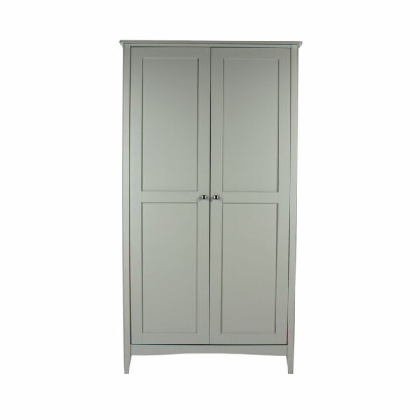 Saint Cloud 2 Door Wardrobe | Grey