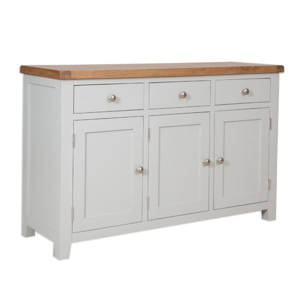 Norfolk French Grey 3 Door Sideboard