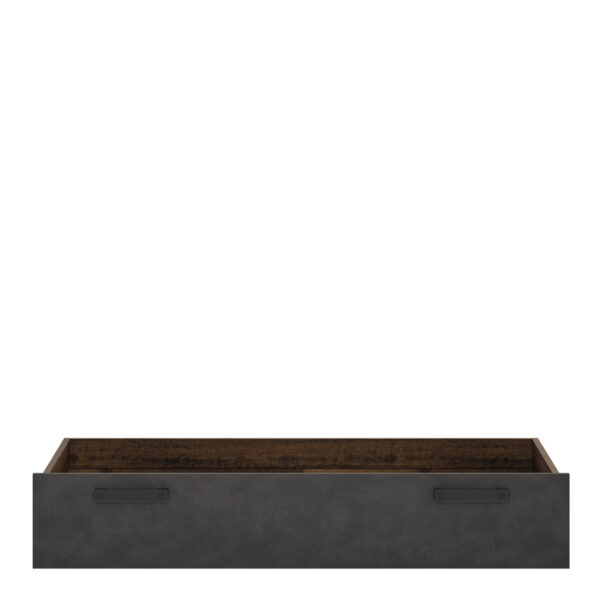 Ingles Underbed Drawer | Walnut and Dark Matera Grey | Self Assembly