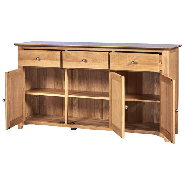 Wellington Oak Large Sideboard