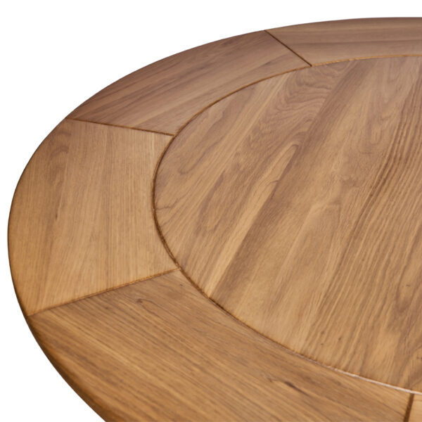 Wellington Oak Large D-End Extending Table | 161.5 - 211.5cm