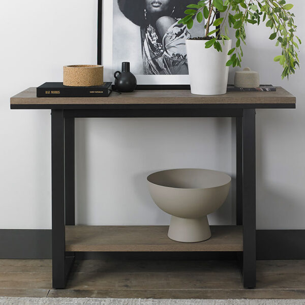 Wimborne Weathered Oak Console Table