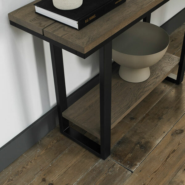 Wimborne Weathered Oak Console Table