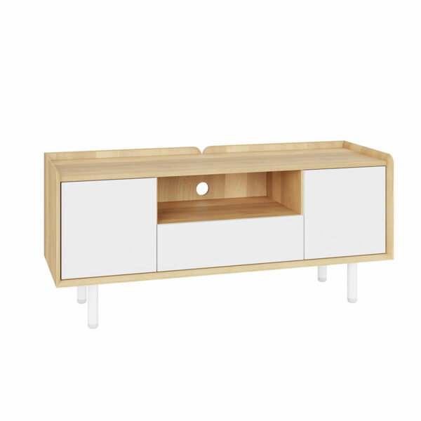 Heysham TV Unit | White