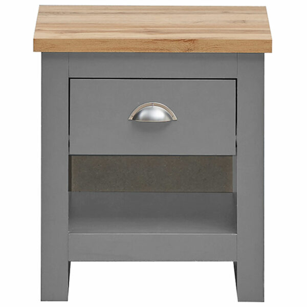 Leigh Grey 3 Piece Bedroom Furniture Set | Grey | Self Assembly