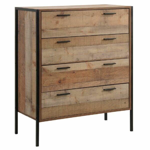 Trimdon 3 Piece Bedroom Set with Large Wardrobe | Self Assembly
