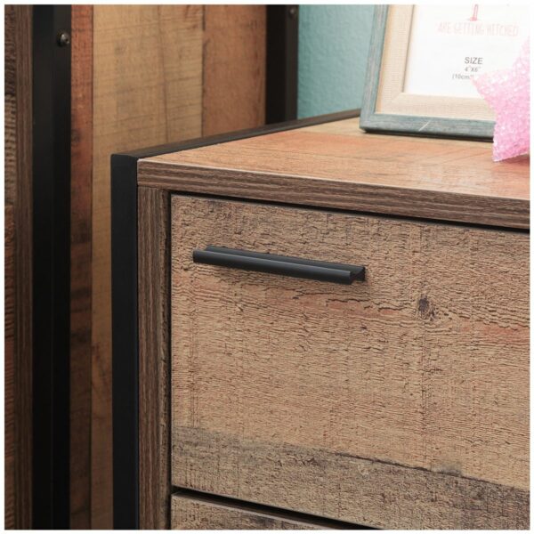 Trimdon 3 Piece Bedroom Set with Large Wardrobe | Self Assembly